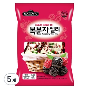 일광제과 복분자젤리, 280g, 5개