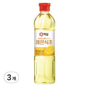 지중해산 레몬식초, 900ml, 3개