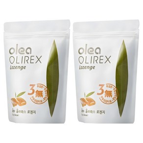 올레아 올리렉스 로렌지 허브캔디, 120g, 2개