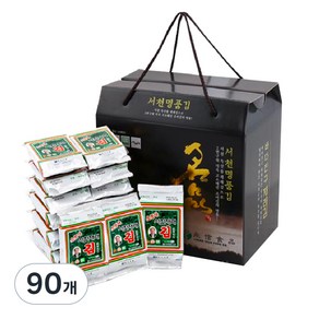 바다친구 서천 명품김 도시락김, 60g, 6개