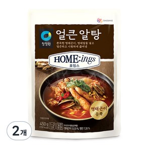 청정원 호밍스 얼큰 알탕, 450g, 2개