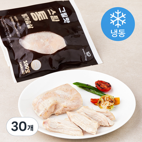 다즐샵 스팀 통 닭가슴살 그릴맛 (냉동), 100g, 30개