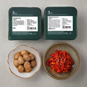 집반찬연구소 메추리알 간장조림 230g + 무말랭이무침 150g