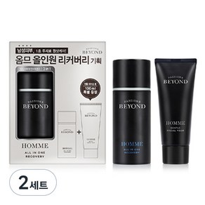 비욘드 옴므 리커버리 올인원 3종 세트, 올인원 100ml + 페이셜폼 100ml, 2세트