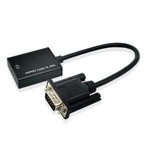 애니포트 VGA to HDMI 컨버터, AP-VGAHDMI002, 1개