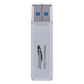 애니포트 USB 3.0 SD 카드리더기, AP-U30W, 화이트, 1개