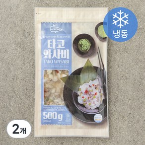 고래미 타코와사비 (냉동), 500g, 2개