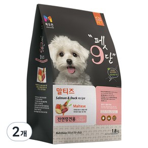 목우촌펫 강아지 펫9단 기능성 사료, 말티즈, 1.8kg, 2개