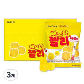 경남제약 레모나 젤리 레몬맛 43g x 10p, 430g, 3개