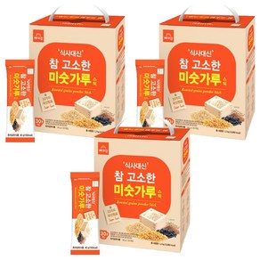 배대감 식사대신 참 고소한 미숫가루 스틱, 1.2kg, 3개