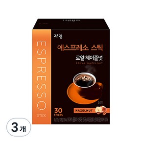 쟈뎅 로얄 헤이즐넛 콜롬비아 수프리모 커피, 1g, 30개입, 3개