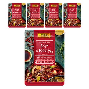 이금기 훠궈 마라탕 소스, 70g, 5개