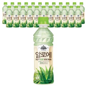 가야농장 알로에주스, 340ml, 24개