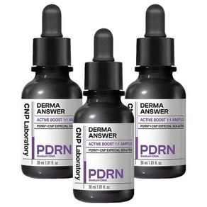 CNP차앤박 더마앤서 액티브 부스트 앰플, 30ml, 3개
