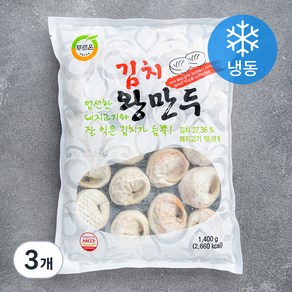 푸르온 김치 왕만두 (냉동)