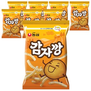 농심 감자깡, 250g, 8개