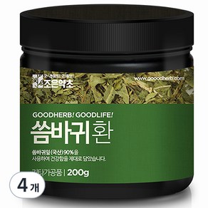 조은약초 프리미엄 씀바귀환, 4개, 200g