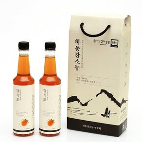 하동감사농원 3년 자연숙성 발효 감식초, 500ml, 2개