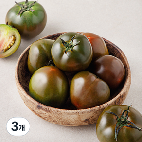 아침의뜰 흑 토마토, 3개, 1kg