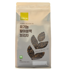 올가홀푸드 유기농 발아 블랙 보리차, 500g, 1개입, 1개