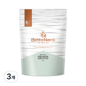 베티나르디 아쌈 씨티씨 티 지퍼백, 125g, 1개입, 3개