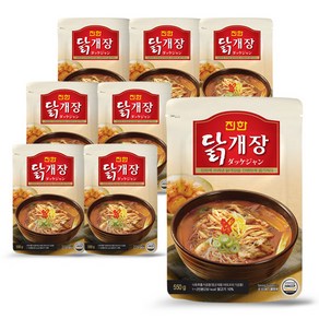 진한 닭개장, 550g, 8개