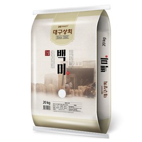 대구상회 2024년산 햅쌀 백미, 상등급, 20kg, 1개