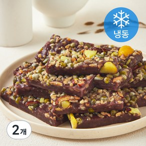 떡편 흑미영양찰떡 (냉동), 675g, 2개