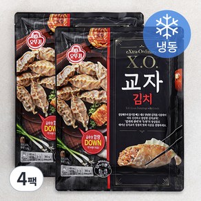 XO 교자 김치만두 (냉동), 360g, 4팩