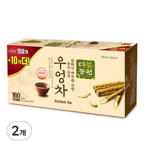 다농원 우엉차, 0.8g, 160개입, 2개