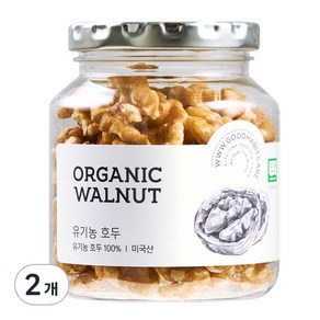 착한습관 유기농 호두, 120g, 2개