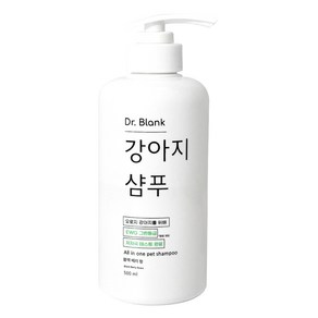 닥터블랭크 강아지 저자극 샴푸 블랙베리향, 500ml, 1개