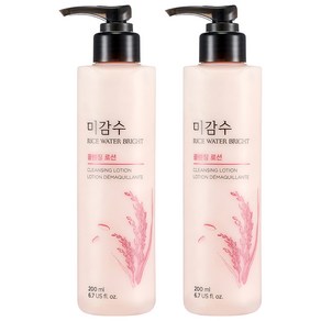 더페이스샵 미감수 브라이트 페이셜 클렌징 로션, 200ml, 2개