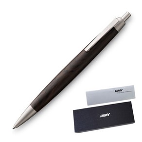 LAMY 2000 볼펜 1.0mm + 하드케이스 + 리플렛, 블랙우드, 1개