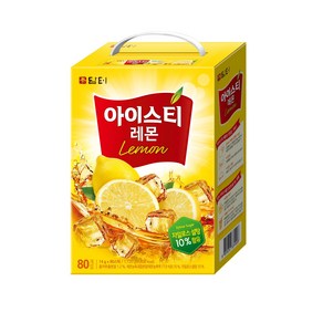 담터 아이스티 레몬, 14g, 80개입, 1개