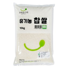 초록숟가락 유기농 찹쌀, 10kg, 1개