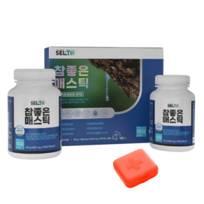 SELTH 참좋은 매스틱 + 알약 케이스 랜덤발송, 180정, 54g, 1개