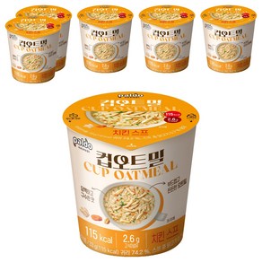 팔도 컵오트밀 치킨스프, 33g, 6개
