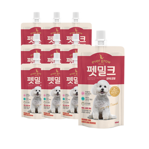 에버그로 펫밀크, 피부&모발, 150ml, 10개