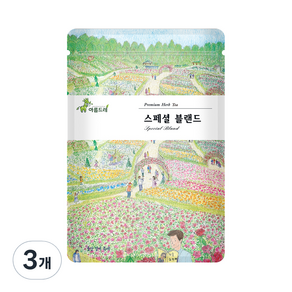 아름드레 프리미엄 삼각티백 스페셜 블랜드 허브차, 1.1g, 25개입, 3개