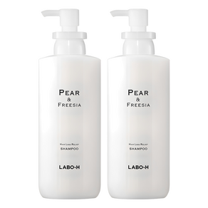 라보에이치 기능성샴푸 페어앤프리지아향, 400ml, 2개