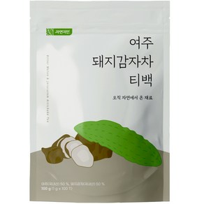 자연지인 여주 돼지감자 차 삼각티백