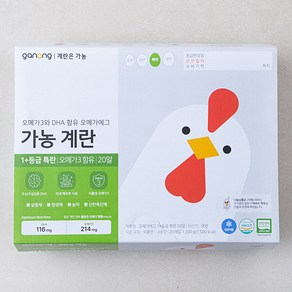 가농 무항생제 인증 오메가 1+등급 특란 1.2kg