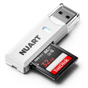 누아트 USB 3.0 블랙박스 SD카드 Micro SD TF 카드리더기