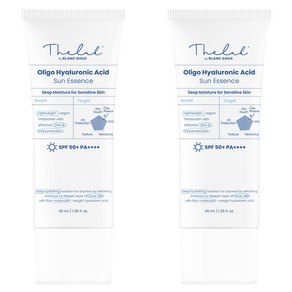 [비건뷰티] 더랩바이블랑두 올리고 히알루론산 선 에센스 SPF50+ PA++++, 2개, 40ml