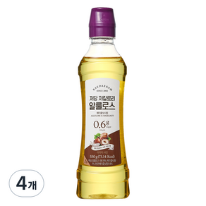 배대감 저당 저칼로리 알룰로스 헤이즐넛, 530g, 4개