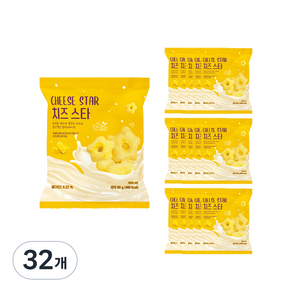 치즈 스타 스낵, 60g, 32개