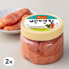 강경신안주식회사 백명란젓, 500g, 2개