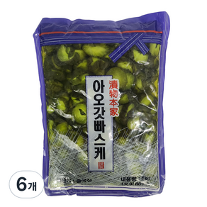 토호식품 아오갓바스케, 1kg, 6개