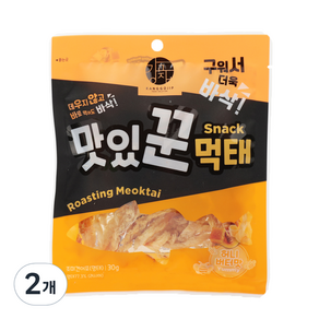 강고집 맛있꾼 먹태 허니버터맛, 30g, 2개